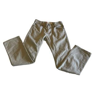 Levis 511 Jeans Women Size 14 Regular Brown Cotton Slim 27x27 Straight Leg Pants